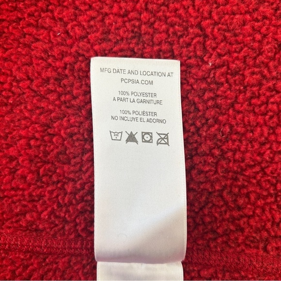 Patagonia Better Sweater Vest Red Full Zip Men's size Small Unisex - Picture 13 of 14